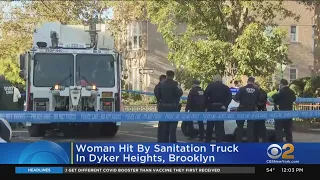 Woman Struck By Sanitation Truck In Brooklyn