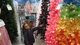 Christmas Decor Shopping! Our First Tree! | MOM VLOG