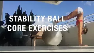 Live Free Fit: 5 Stability Ball Exercises