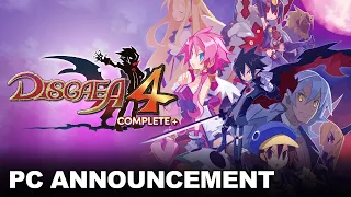 Disgaea 4 Complete+ - Announcement Trailer (PC)