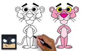 How To Draw Pink Panther