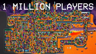 AMONG US with 1 MILLION PLAYERS, but FLOOR is LAVA on POLUS MAP