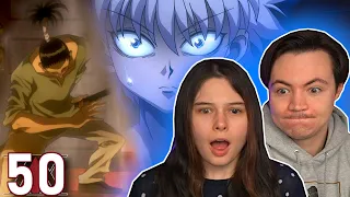 NOBUNAGA Vs GON & KILLUA | Hunter X Hunter Ep. 50 REACTION & REVIEW!!