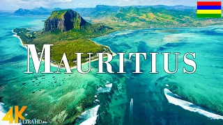 FLYING OVER MAURITIUS (4K UHD) - Relaxing Music Along With Beautiful Nature Videos - 4k ULTRA HD