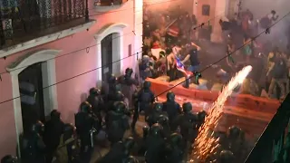 Police in Puerto Rico launch tear gas at protesters | AFP