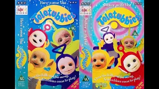 Here Come the Teletubbies (BBCV 6186) / Dance with the Teletubbies (BBCV 6297) 1997 UK VHS