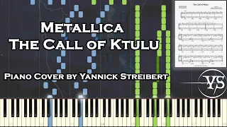How to play The Call of Ktulu by Metallica on piano - Piano Cover - Synthesia Tutorial - REUPLOAD