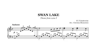 Tchaikowsky - Theme form Swan Lake - Piano