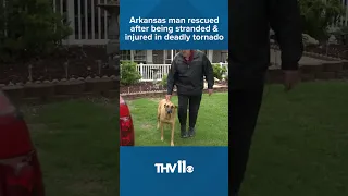 Man rescued after being stranded & injured in deadly tornado