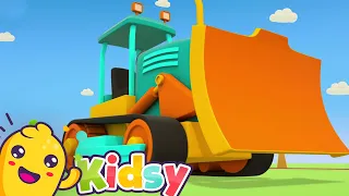 NEW Episode🥳Leo the Truck - The Bulldozer | KIDSY | Happy Cartoons for Kids