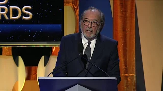 James L. Brooks accepts the WGAW's Laurel Award for Screenwriting