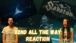 Reacting to THREE songs! Sabaton! Then Amaranthe! Then Sabaton AND Amaranthe!