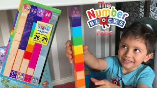 PLAYING AND BUILDING  NUMBERBLOCKS 2022 TOY 26 - 29 - BUILDING BLOCKS SET