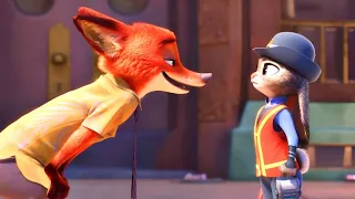 أرنبة شرطية وثعلب ذكي بيحولو ينقذو العالم من الحيونات المفترسة | ملخص فيلم Zootopia