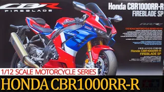HONDA CBR1000RR-R TAMIYA.  Part1  Challenge to model a motorcycle.