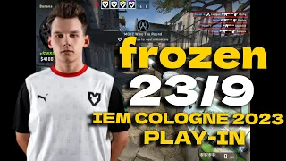 CSGO POV MOUZ frozen (23/9) vs NIP (INFERNO) @ IEM Cologne 2023 Play-in