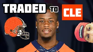 BREAKING: Jerry Juedy traded from BRONCOS to BROWNS