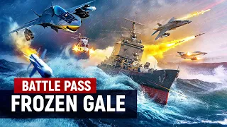 Frozen Gale | Modern Warships Battle Pass January 2024