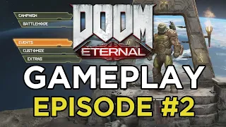 Doom Eternal - PC Gameplay - Episode 2 - Ultra-Violence Difficulty with Slayer Gate!