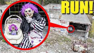 If you ever see a little baby clown DO NOT APPROACH IT AND RUN! (Mama Clown will hunt you down)