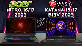 Acer nitro 2023 vs msi katana 2023 | |Tech Compare