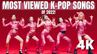 (TOP 100) MOST VIEWED K-POP SONGS OF 2022 (MARCH | WEEK 4) (4K)