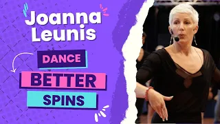 How to dance spins & turns - Joanna Leunis  | Mabo Dance Camp