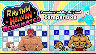 Rhythm Heaven Reanimated: Official Comparison Video