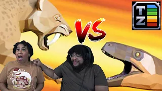 Sabertooth Versus Raptor: Who Would Win?! | TierZoo Reaction ft. Chavezz