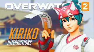 Overwatch 2 - All Kiriko Interaction Voice Lines