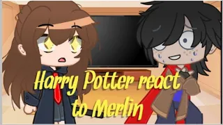 Harry Potter react to Merlin | 1/? | English/Português |