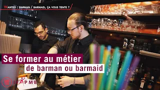 Forme-toi au métier de barman avec l'IFAPME !