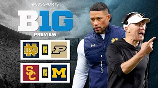 Big Ten on CBS Preview: Notre Dame vs Purdue, USC vs Michigan | CBS Sports