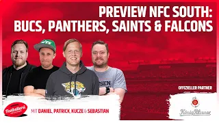 Preview NFC South: Bucs, Panthers, Saints & Falcons | Footballerei Show