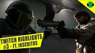 CS:GO - TWITCH HIGHLIGHTS Ft. INSCRITOS #3 - gravatafps