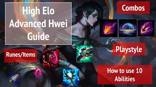 ADVANCED/HIGH ELO Hwei Guide | League of Legends Season 2024