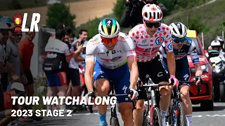 Tour de France 2023 Stage 2 Live Watchalong with LRCP | Lanterne Rouge Cycling Podcast