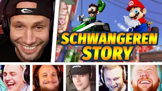 DIE LEGENDÄRE SCHWANGEREN STORY😂 | Mario Kart Crew #4