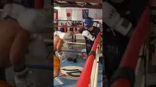 SPARRING AT THE BOXING GYM!!!