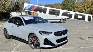 2024 BMW M240i xDrive: POV Start Up, Test Drive, Walkaround and Review