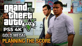 GTA 5 PS5 - Mission #77 - Planning the Score [Gold Medal Guide - 4K 60fps]