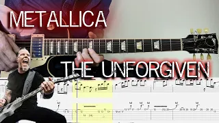 Metallica - the unforgiven  (Guitar Lesson With TAB & Score)