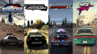 Driving Police Cars In NFS Games