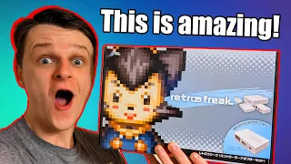 Retro Freak Unboxing and First Impressions - All in One Retro Cartridge Playing Console