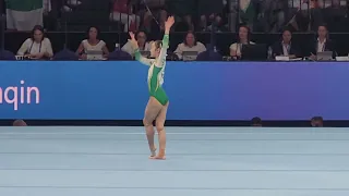 Zhou Yaqin CHN FX EF Worlds 2023 13.300