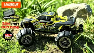 Laegendary 1/16 Brushless 4x4 Sonic RC Truck Unboxing and Speed Test #rc #racing #4X4