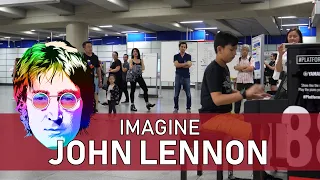 John Lennon Imagine at London Tube Station Yamaha Platform88 Piano Cole Lam