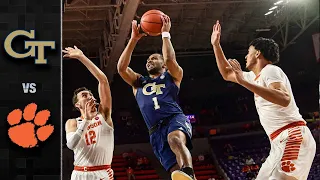 Georgia Tech vs. Clemson Men's Basketball Highlights (2020-21)