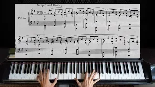 Bach - Jesu, Joy of Man's Desiring | Piano with Sheet