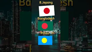 10 negara dengan bendera yang mirip #shorts #viral #trending #short #2023